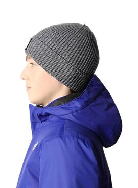 Gorro The North Face Box Logo Gris 