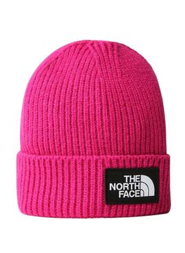 Gorro The North Face Box Logo Fuschia Pink