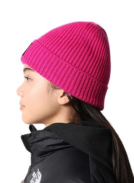 Gorro The North Face Box Logo Fuschia Pink