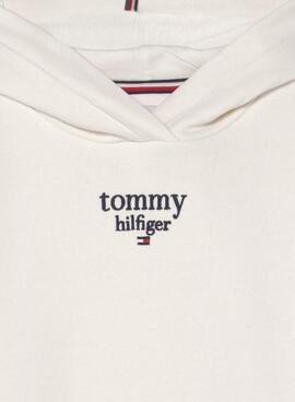 Vestido Tommy Hilfiger Graphic Niña Blanco