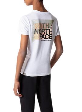 Camiseta The North Face Graphic Tee Niño Blanco