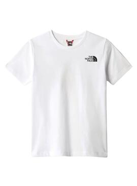 Camiseta The North Face Graphic Tee Niño Blanco