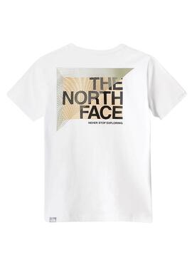 Camiseta The North Face Graphic Tee Niño Blanco