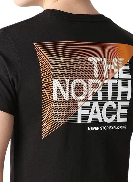 Camiseta The North Face Graphic Tee Niño Negro