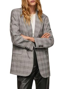 Blazer Pepe Jeans Vivica Gris para Mujer