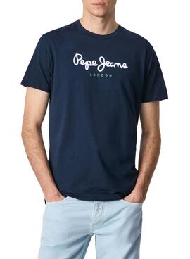 Camiseta Pepe Jeans Eggo Marino para Hombre