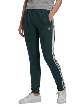 Pantalón Adidas Primeblue SST Verde para Mujer