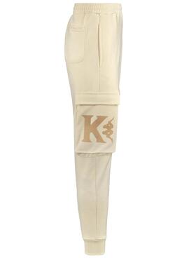 Pantalón Kappa Vuklo Authentic Beige para Hombre