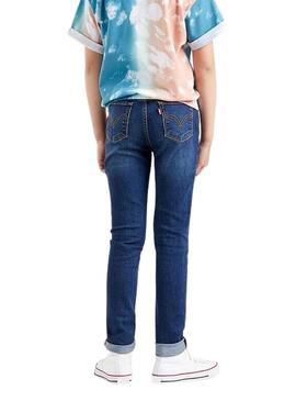 Pantalón Levis 720 High Rise Skinny Azul Niña