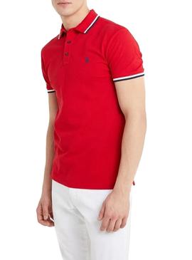 Polo Polo Ralph Lauren Sleeve Knit Rojo Hombre
