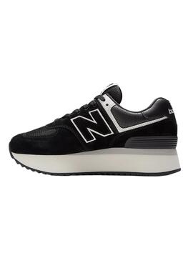 Zapatillas New Balance 574 Negro para Mujer