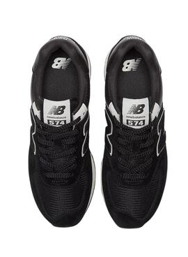 Zapatillas New Balance 574 Negro para Mujer