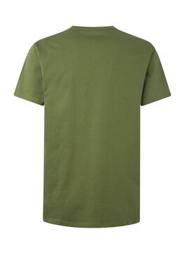 Camiseta Pepe Jeans Eggo Verde para Hombre
