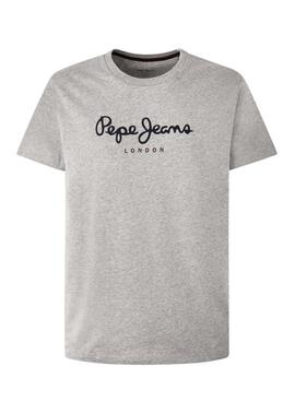 Camiseta Pepe Jeans Eggo Gris para Hombre