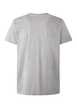 Camiseta Pepe Jeans Eggo Gris para Hombre