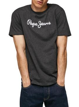 Camiseta Pepe Jeans Eggo Antracita para Hombre