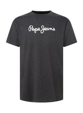 Camiseta Pepe Jeans Eggo Antracita para Hombre