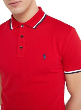 Polo Polo Ralph Lauren Sleeve Knit Rojo Hombre