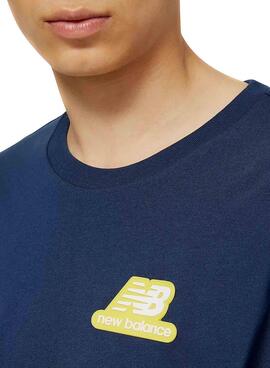 Camiseta New Balance Essentials Logo para Hombre