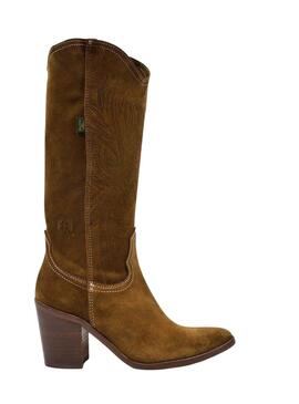 Bota Campera Dakota Boots Marron para Mujer