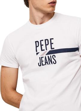 Camiseta Pepe Jeans Shelby Blanco para Hombre