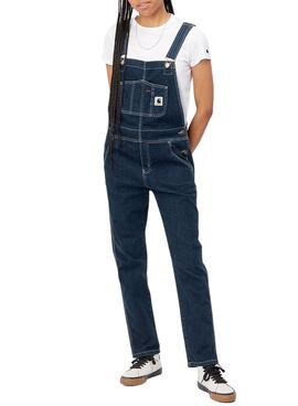 Peto Carhartt Bib Overall Azul para Mujer