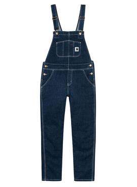 Peto Carhartt Bib Overall Azul para Mujer