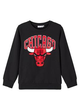 Sudadera Name it NBA Negro para Niños