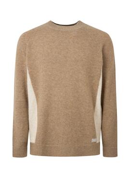 Jersey Pepe Jeans Monroi Beige para Hombre