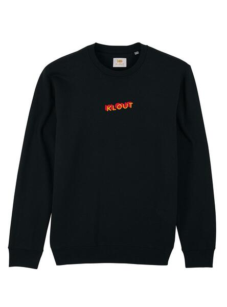 Sudadera Klout Básica Blanca Para Hombre