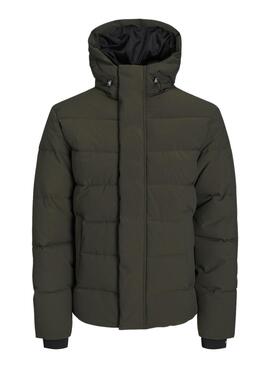 Chaqueta Jack and Jones Puffer Verde para Hombre