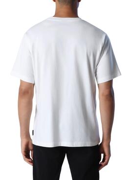 Camiseta North Sails Graphic Blanco para Hombre