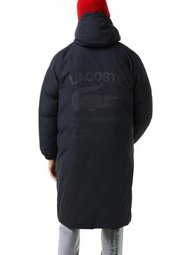 Chaqueta Lacoste Acolchada Negro para Hombre