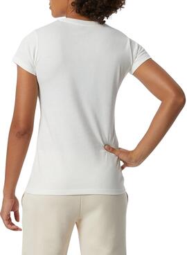 Camiseta New Balance Esse Blanco para Mujer