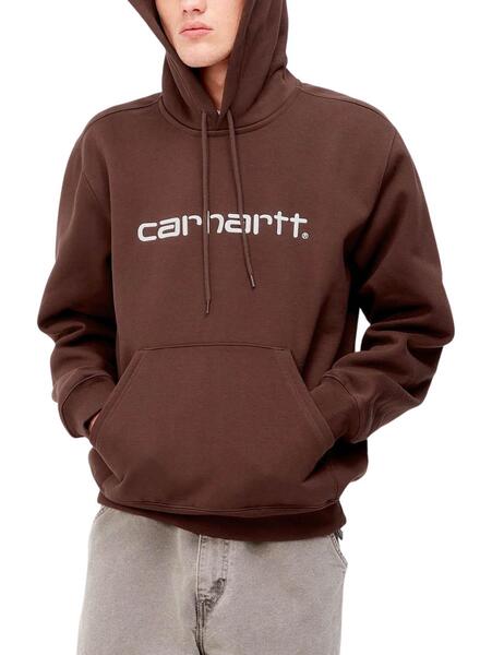 Sudadera Carhartt de hombre de color Marrón