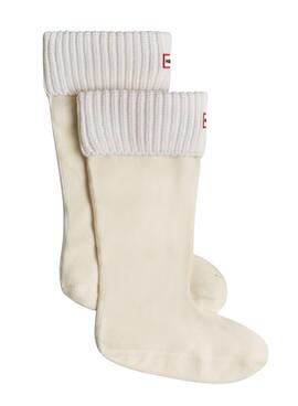 Calcetines Hunter Cardigan Tall Beige 