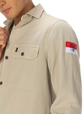 Sobrecamisa El Pulpo Navajo Beige para Hombre