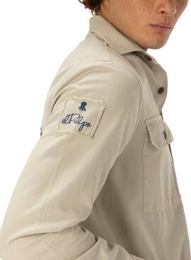 Sobrecamisa El Pulpo Navajo Beige para Hombre