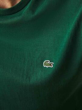 Camiseta Lacoste Pima Verde para Hombre