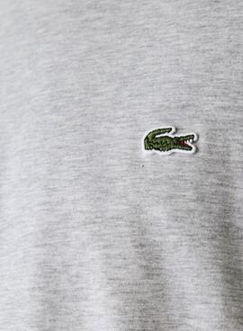 Camiseta Lacoste TH6709 Gris para Hombre