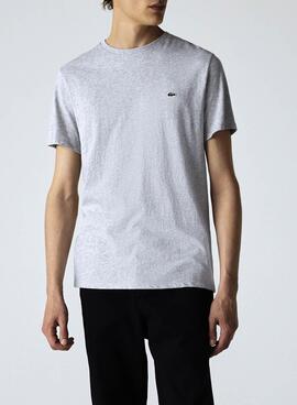 Camiseta Lacoste TH6709 Gris para Hombre