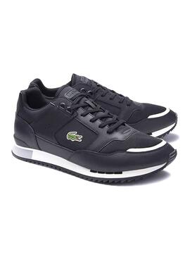 Zapatillas Lacoste Partner Piste Negras Hombre