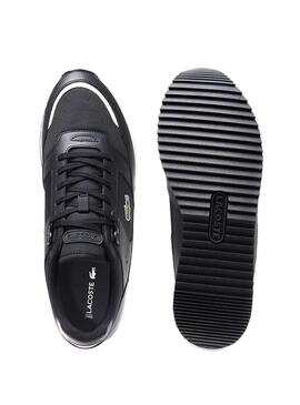 Zapatillas Lacoste Partner Piste Negras Hombre