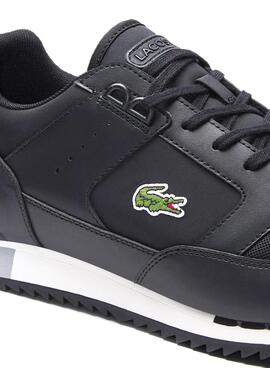 Zapatillas lacoste negras hombre cheap