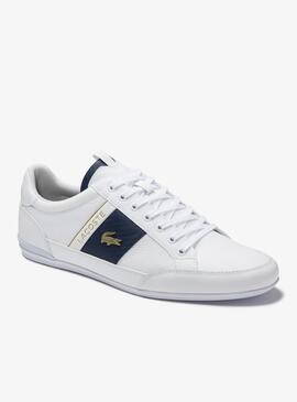 Zapatilla Lacoste Chaymon Logo Blanco para Hombre