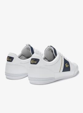 Zapatilla Lacoste Chaymon Logo Blanco para Hombre