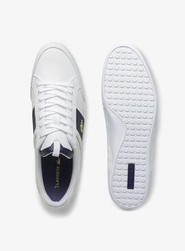 Zapatilla Lacoste Chaymon Logo Blanco para Hombre