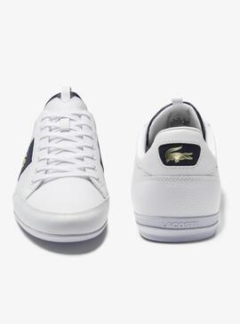 Zapatilla Lacoste Chaymon Logo Blanco para Hombre