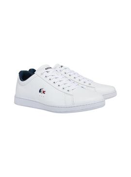 Zapatillas Lacoste Carnaby Evo Blancas para Hombre