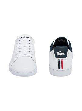 Zapatillas Lacoste Carnaby Evo Blancas para Hombre